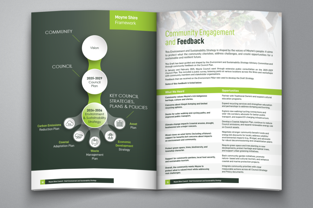 Environment & Sustainability Strategy, Moyne